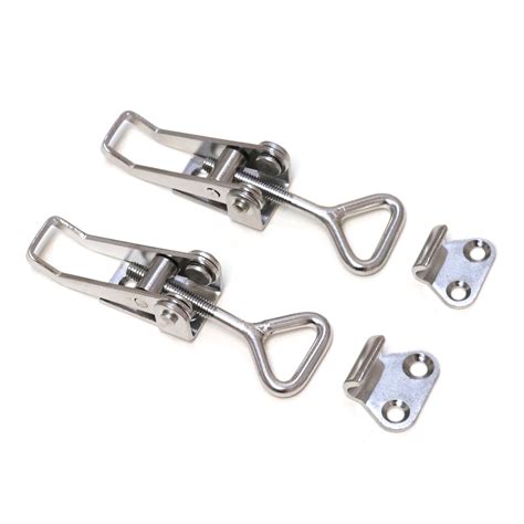 stainless steel cabinet latch|stainless steel break over latch.